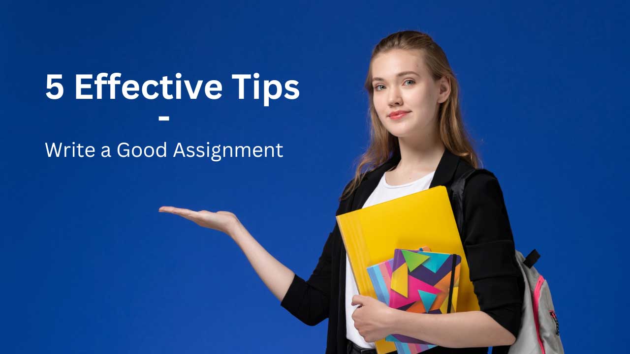 how to write a perfect assignment