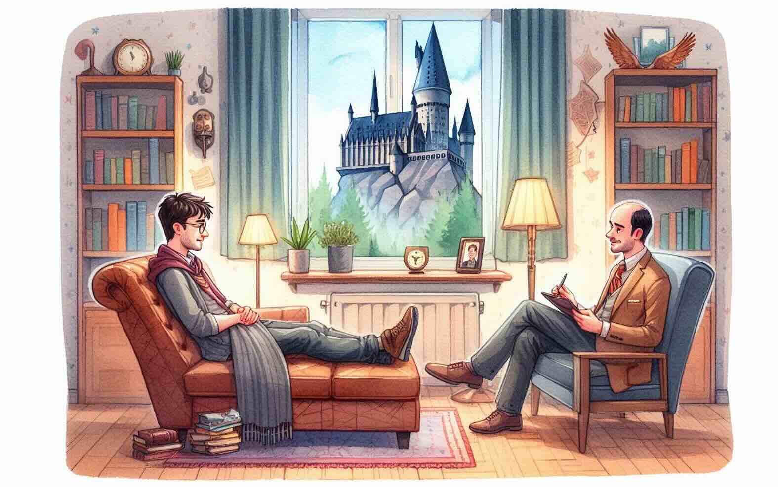 Harry Potter and the Therapist's Couch- What if Hogwarts Had Mental Health Support?